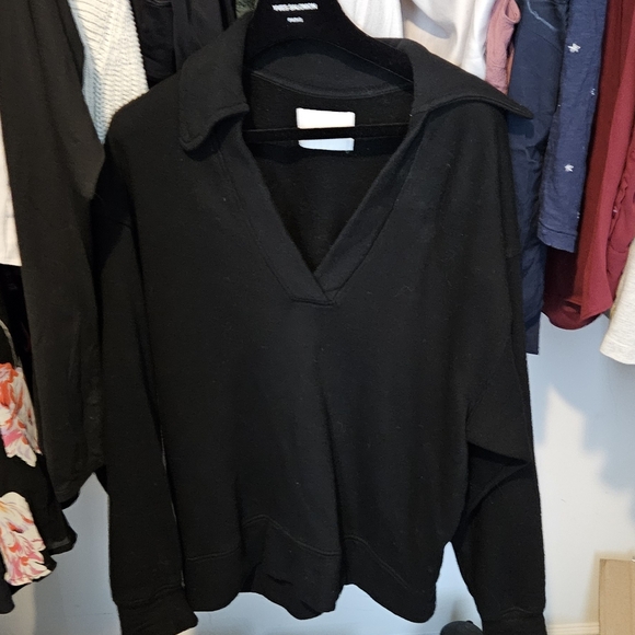 Citizens of Humanity Casual Collared Sweatshirt - Picture 4 of 4